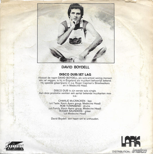 David Boydell - Disco Dub Vinyl Singles Media VG+ / Sleeve G+