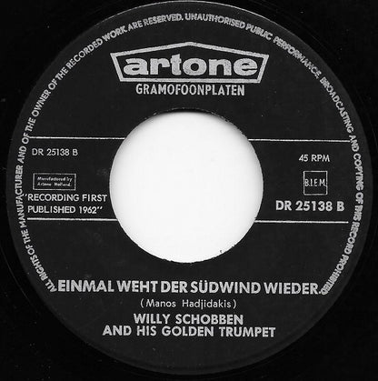Willy Schobben - Heisser Sand Vinyl Singles Vinyl (VG) <br> Hoes Generic