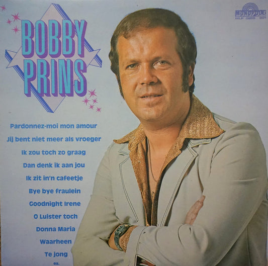 Bobby Prins - Bobby Prins (LP) Vinyl LP Vinyl Very Good (VG) <br> Hoes Good Plus (G+)