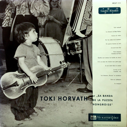 Toki Horvath Et Sa Banda De La Puzsta Hongroise - Sa Banda De La Puzsta Hongroise (LP) Vinyl LP Vinyl Zeer Goed / Hoesje Goed "VINYLSINGLES.NL"