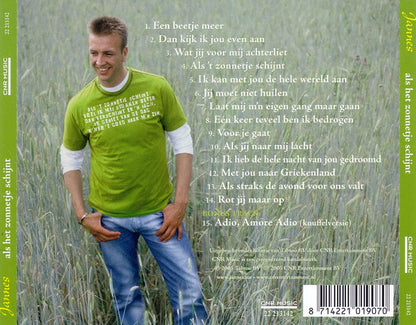 Jannes - Als Het Zonnetje Schijnt (CD) Compact Disc Goede Staat