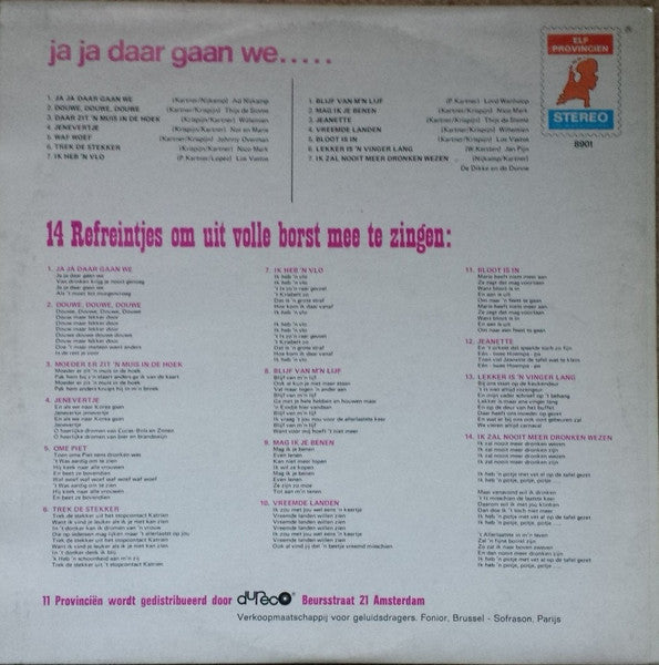 Various - Ja Ja Daar Gaan We.... (LP) 50397 Vinyl LP VINYLSINGLES.NL