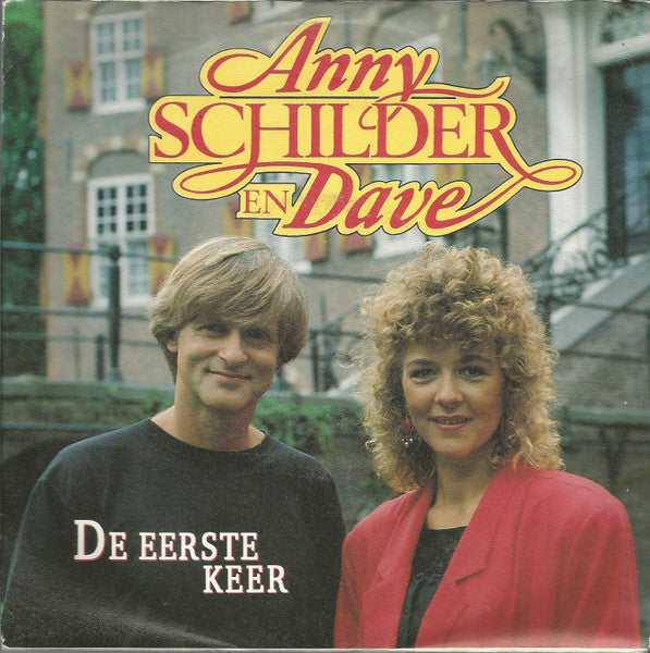 Anny Schilder En Dave - De Eerste Keer 38297 Vinyl Singles Goede Staat