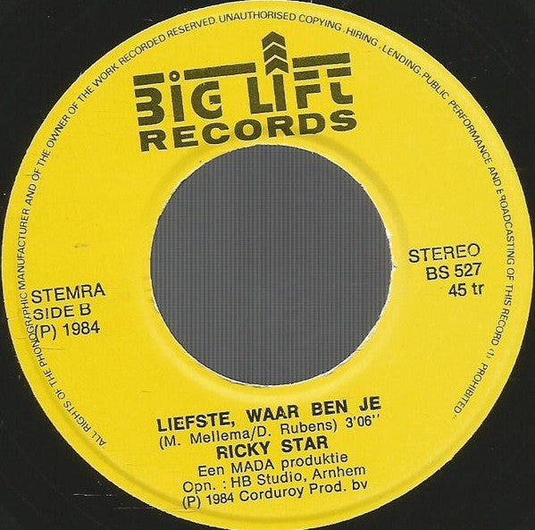 Ricky Star - Eerst Wil Je Dit
