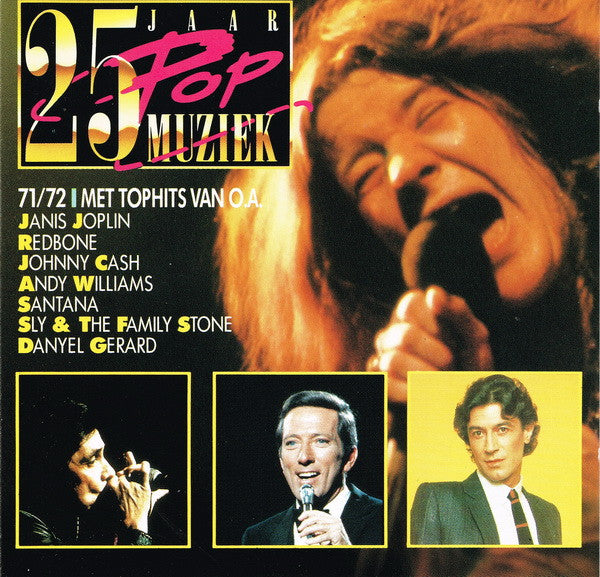 Various - 25 Jaar Popmuziek 1971/1972 Vinyl LP Dubbel Vinyl Very Good (VG) <br> Hoes Good Plus (G+)