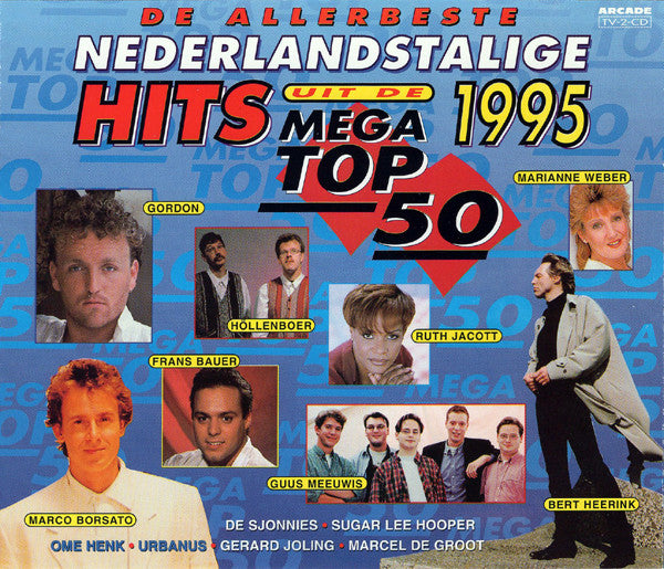 Various - De Allerbeste Nederlandstalige Hits Uit 1995 De Mega Top 50 (CD) Compact Disc 2x Goede Staat
