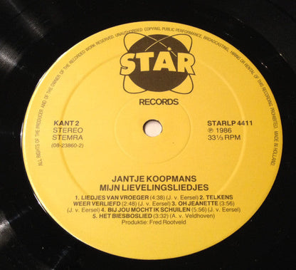 Jantje Koopmans - Mijn Lievelingsliedjes (LP) 47045