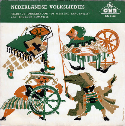 Westend Zangertjes - Nederlandse Volksliedjes Vinyl Singles Vinyl Very Good (VG) <br> Hoes Good Plus (G+)