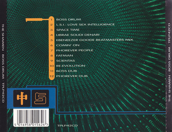 Shamen - Boss Drum (CD) Compact Disc Goede Staat