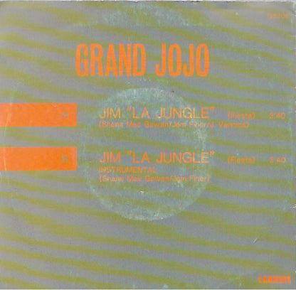 Grand Jojo - Jim La Jungle Vinyl Singles Vinyl Very Good (VG) <br> Hoes Good Plus (G+)