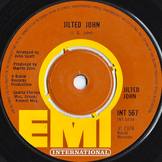 Jilted John - Jilted John 39293 Vinyl Singles Hoes: Generic