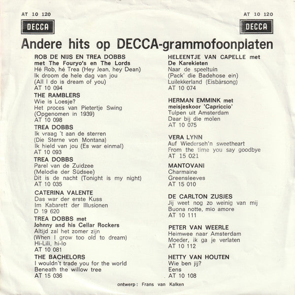 Trea Dobbs - The Wedding 18885 37576 Vinyl Singles Zeer Goede Staat