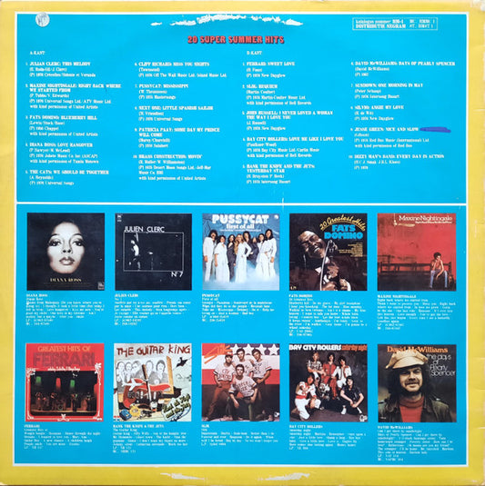 Various - 20 Super Summer Hits (LP) 97-51818