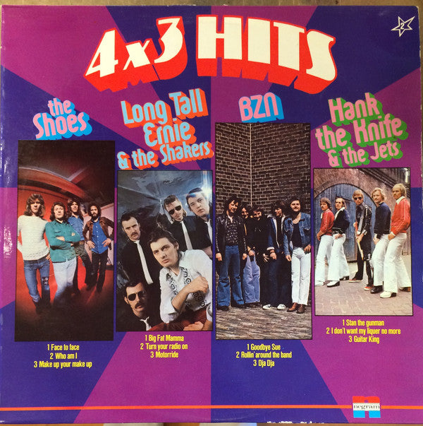 Various - 4x3 Hits (LP) 43177 Vinyl LP Goede Staat