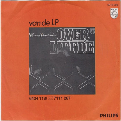 Conny Vandenbos - Over Liefde (B-Keus) Vinyl Singles Vinyl Goed / Hoes Tekst