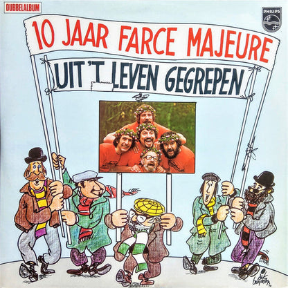 Farce Majeure - 10 Jaar Farce Majeure (LP) 46628 (B) Vinyl LP Goede Staat