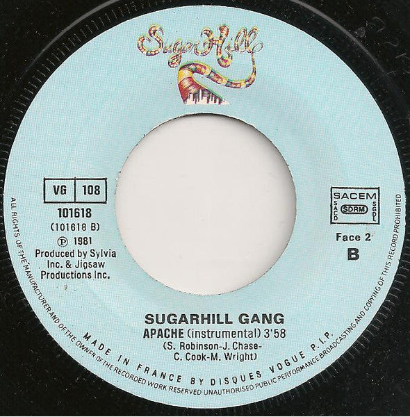 Sugarhill Gang - Apache