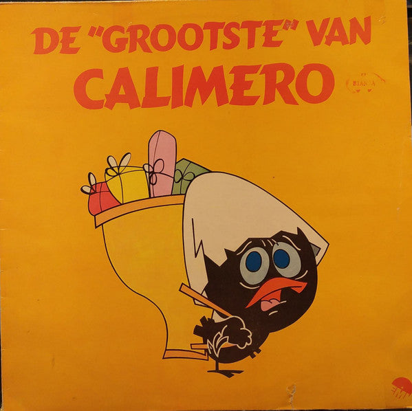 Calimero - De "Grootste" Van Calimero (LP) Vinyl LP Vinyl Very Good (VG) <br> Hoes Good Plus (G+)