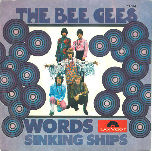 Bee Gees - Words (B-Keus) Vinyl Singles Vinyl Goed / Hoes Redelijk