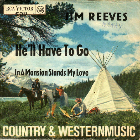 Jim Reeves - He'll Have To Go 27741 35187 Vinyl Singles VINYLSINGLES.NL