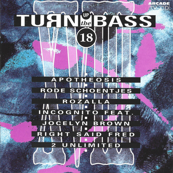 Various - Turn Up The Bass - ** (CD) Compact Disc Goede Staat