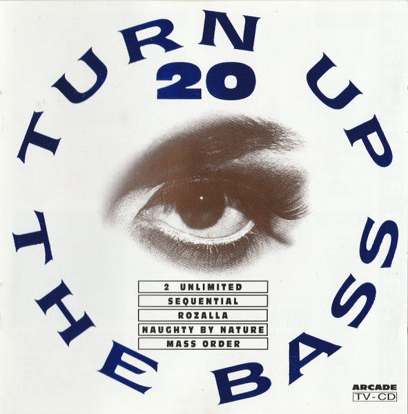 Various - Turn Up The Bass ** (CD) Compact Disc Goede Staat