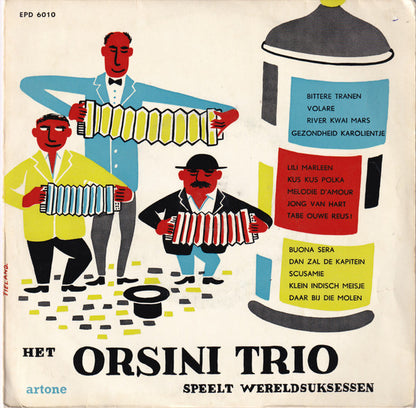 Orsini Trio - Accordeon-parade No. * Vinyl Singles EP Vinyl Very Good (VG) <br> Hoes Good Plus (G+)