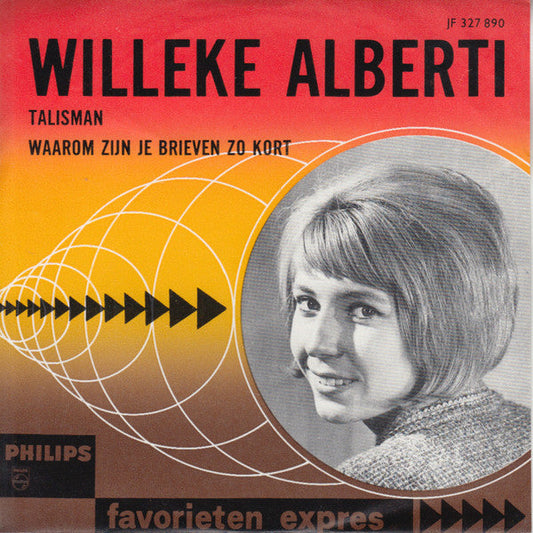 Willeke Alberti - Talisman 18046 18047 Vinyl Singles VINYLSINGLES.NL