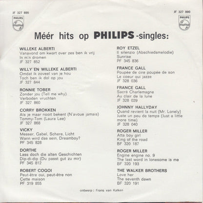 Willeke Alberti - Talisman Vinyl Singles VINYLSINGLES.NL