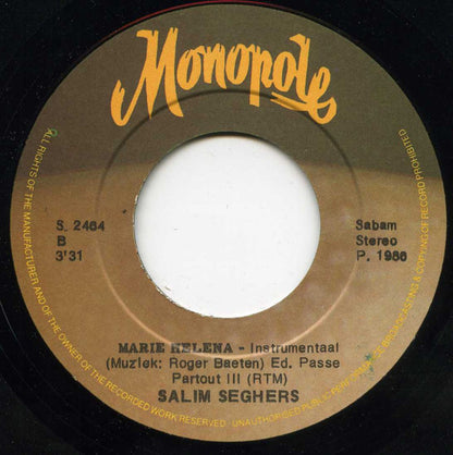 Salim Seghers - Marie Helena
