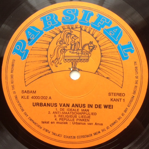 Urbanus Van Anus - Urbanus Van Anus In De Weide / Op De Vijver (LP)