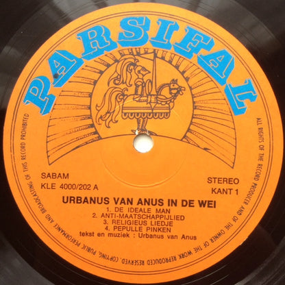 Urbanus Van Anus - Urbanus Van Anus In De Weide / Op De Vijver (LP)