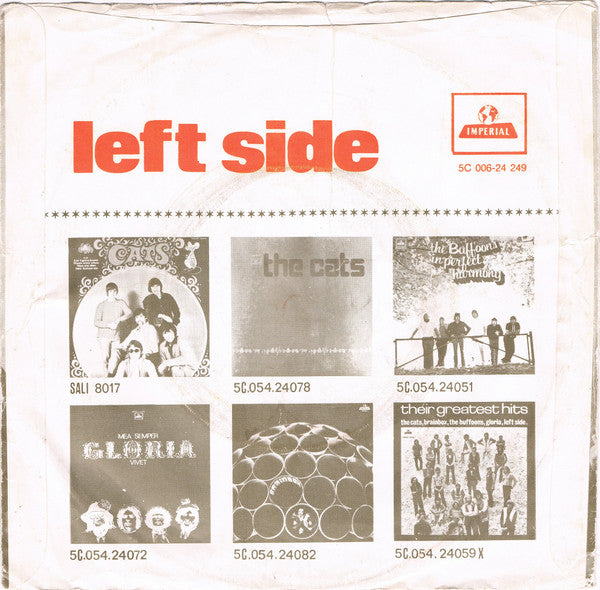 Left Side - Woman In My Life (B-Keus) Vinyl Singles Vinyl Very Good (VG) <br> Hoes Good Plus (G+)