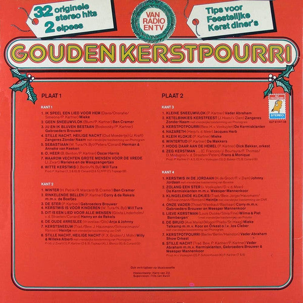 Various - Gouden Kerstpourri (LP) 50819 Vinyl LP Goede Staat