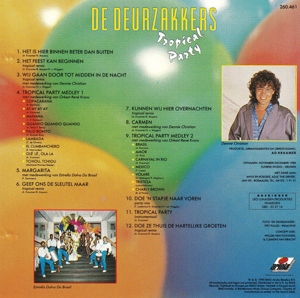Deurzakkers - Tropical Party (LP)