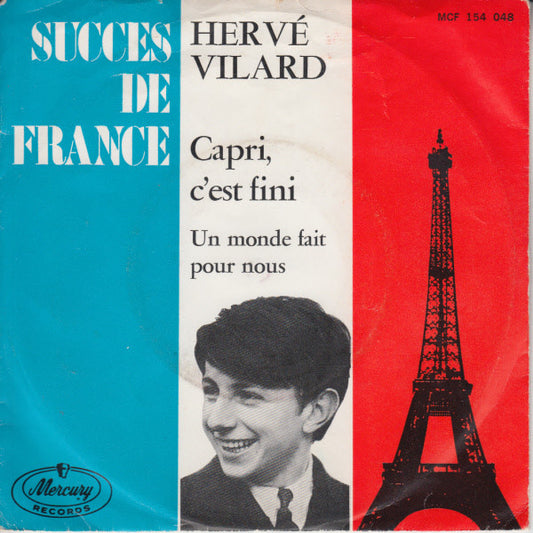Hervé Vilard - Capri C'est Fini Vinyl Singles VINYLSINGLES.NL