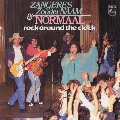 Zangeres Zonder Naam & Normaal - Rock Around The Clock Vinyl Singles Vinyl Very Good (VG) <br> Hoes Good Plus (G+)