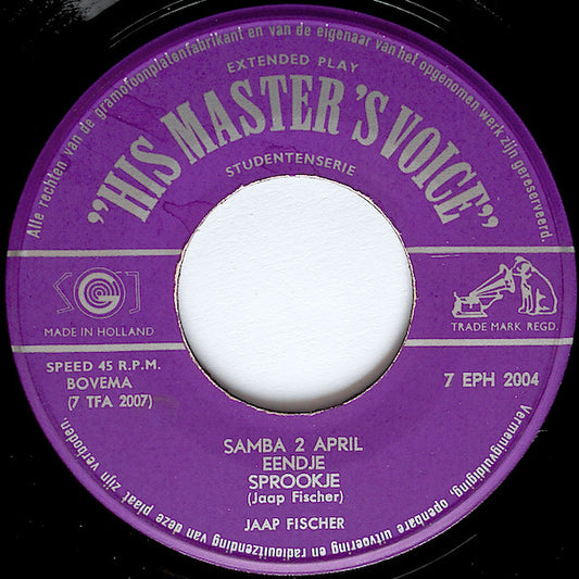 Jaap Fischer - Samba 2 April Vinyl Singles Vinyl (VG) <br> Hoes Generic