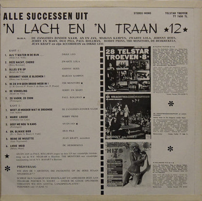 Various - Johnny Hoes Presenteert : 'n Lach En 'n Traan 12 (LP) 49979
