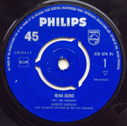 Anneke Grunloh - Nina Bobo 23973 Vinyl Singles Goede Staat