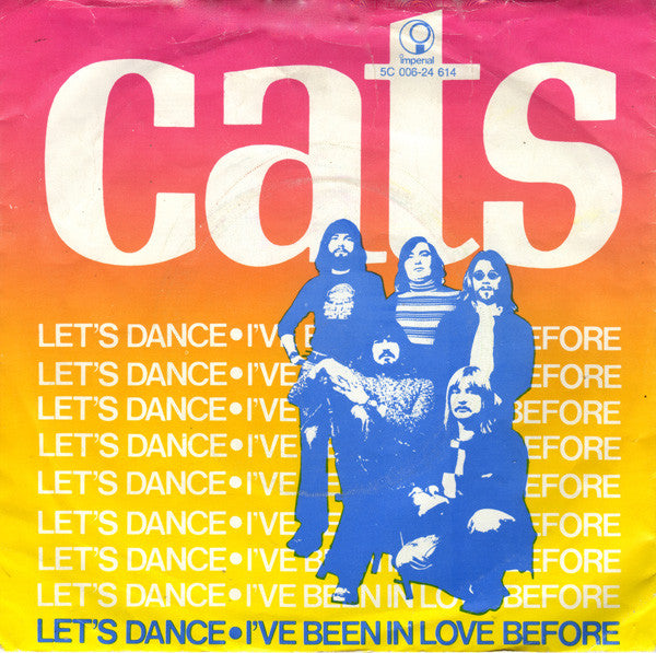 Cats - Let's Dance Vinyl Singles Vinyl Very Good (VG) <br> Hoes Good Plus (G+)