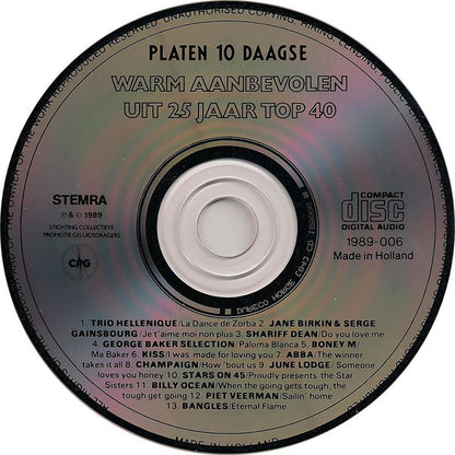 Various - Warm Aanbevolen Uit ** Jaar Top ** (CD) Compact Disc Goede Staat