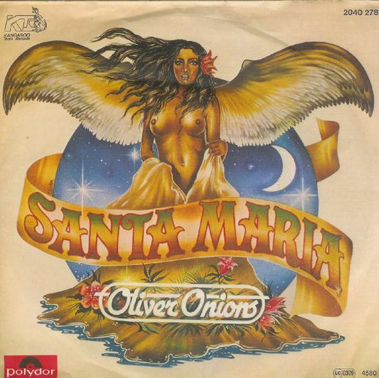Oliver Onions - Santa Maria Vinyl Singles Vinyl Very Good (VG) <br> Hoes Good Plus (G+)