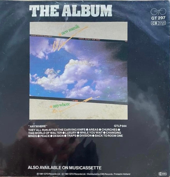 New Musik - They All Run After The Carving Knife (See How They Run) Vinyl Singles Vinyl Very Good (VG) <br> Hoes Good Plus (G+)