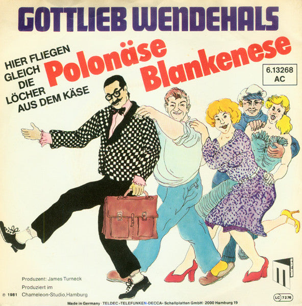 Gottlieb Wendehals - Polonäse Blankenese 40993 Vinyl Singles Vinyl Very Good (VG) <br> Hoes Good Plus (G+)