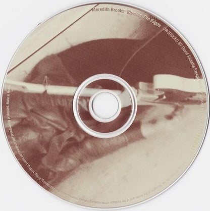 Meredith Brooks - Blurring The Edges (CD) Compact Disc Goede Staat