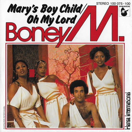 Boney M. - Mary's Boy Child Vinyl Singles Vinyl Zeer Goed / Hoesje Goed "VINYLSINGLES.NL"