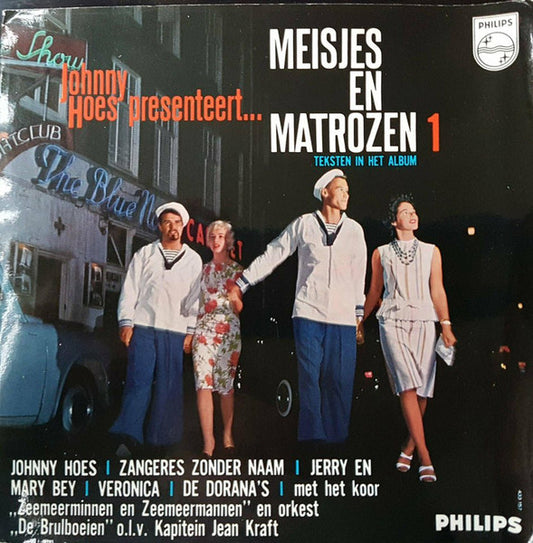Johnny Hoes - Johnny Hoes Presenteert... Meisjes En Matrozen 1 Vinyl Singles EP Vinyl Very Good (VG) <br> Hoes Good Plus (G+)