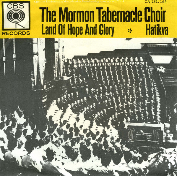 Mormon Tabernacle Choir - Land Of Hope And Glory 17125 Vinyl Singles Goede Staat