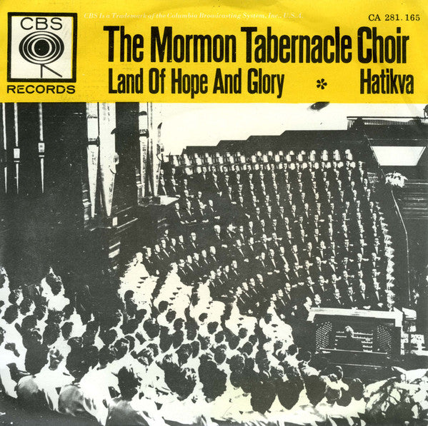 Mormon Tabernacle Choir - Land Of Hope And Glory 17125 Vinyl Singles Goede Staat